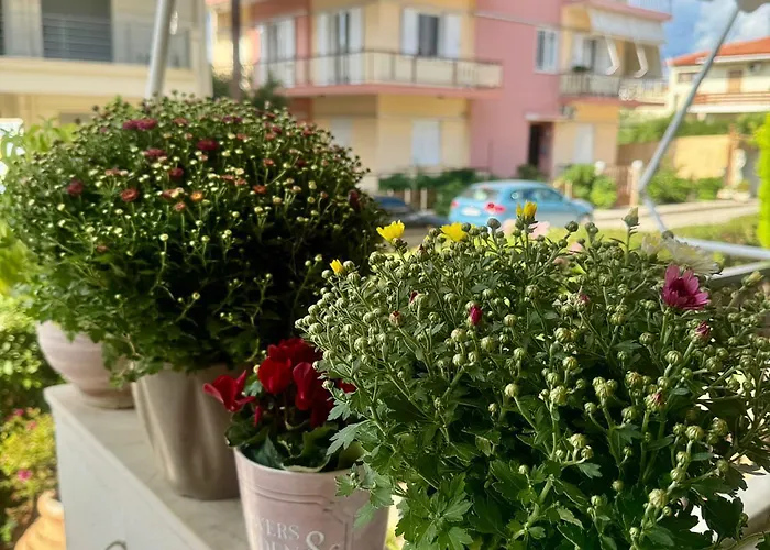 Ξενοδοχείο με διαμερίσματα Theoxenia παράλιο άστρος Parálion Ástros